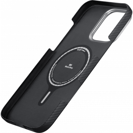 Чехол Pitaka Ultra-Slim Case 600D Black/Grey (Twill) для iPhone 16 Pro Max