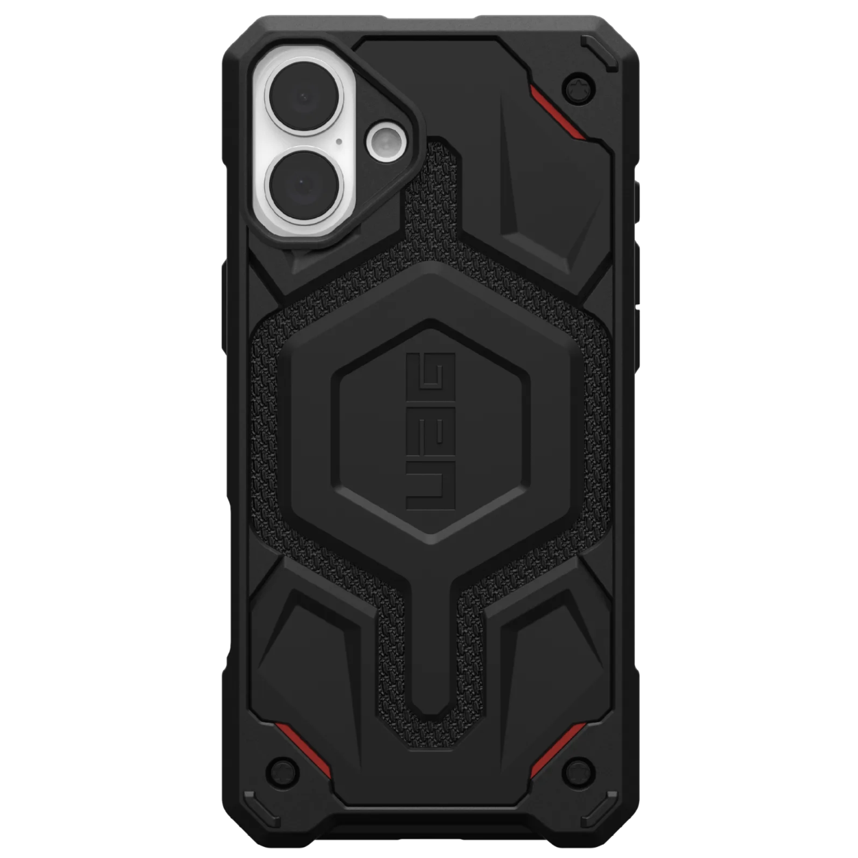 Противоударный защитный чехол UAG Monarch Pro Kevlar MagSafe для iPhone 16 Plus Kevlar Black