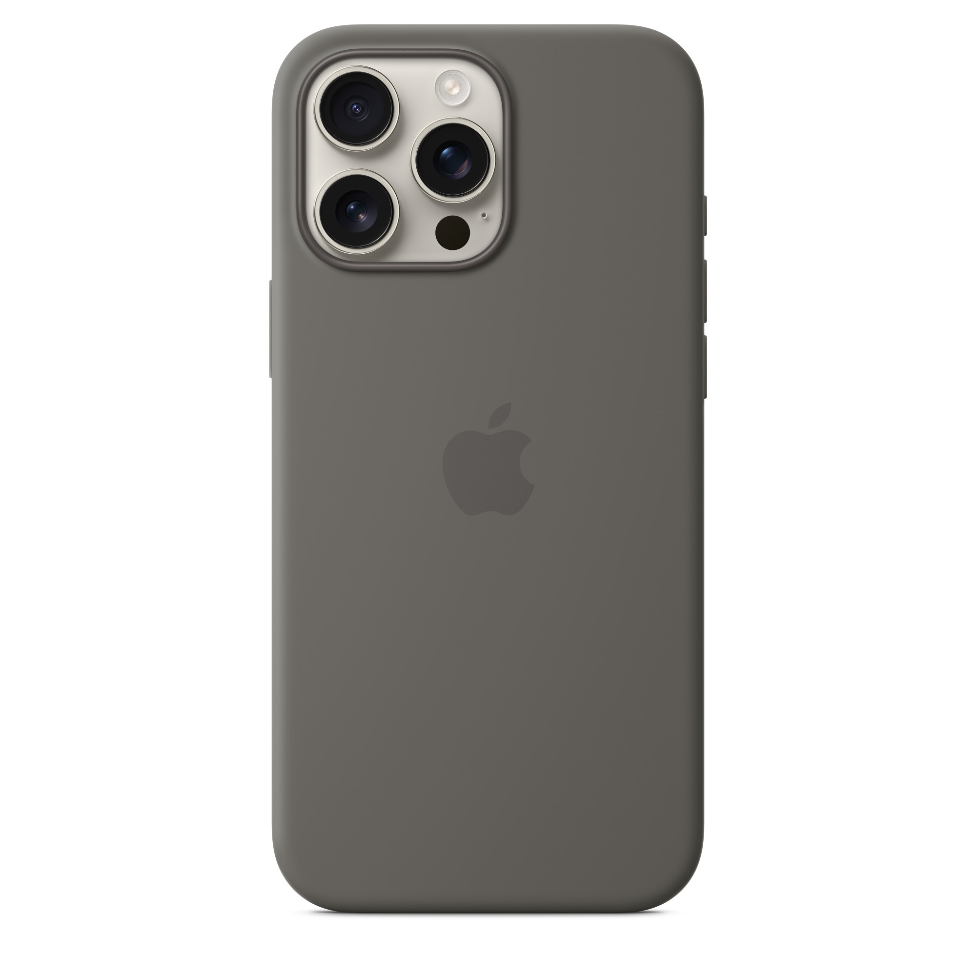 Силиконовый чехол Apple iPhone 16 Pro Max Silicone Case with MagSafe – Stone Grey (MYYV3ZM/A)