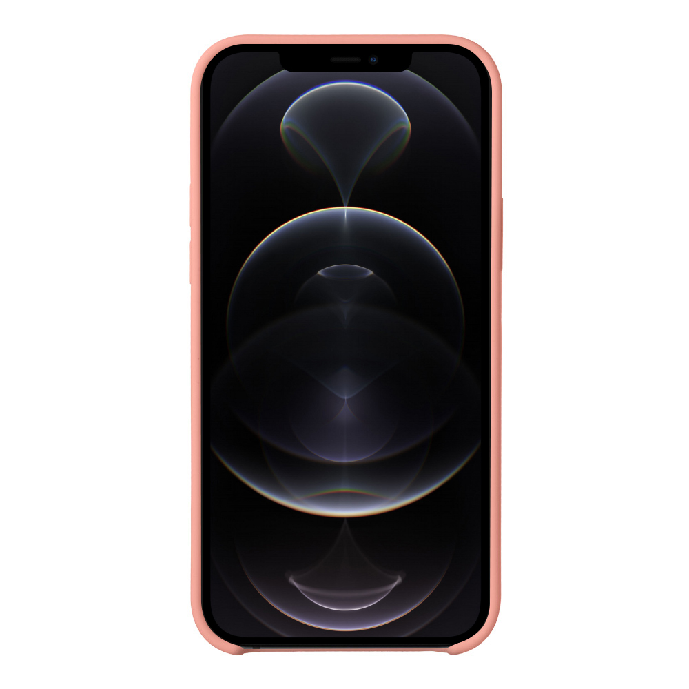 Чехол Deppa Liquid Silicone Case Pink (87711) для Apple iPhone 12/12 Pro