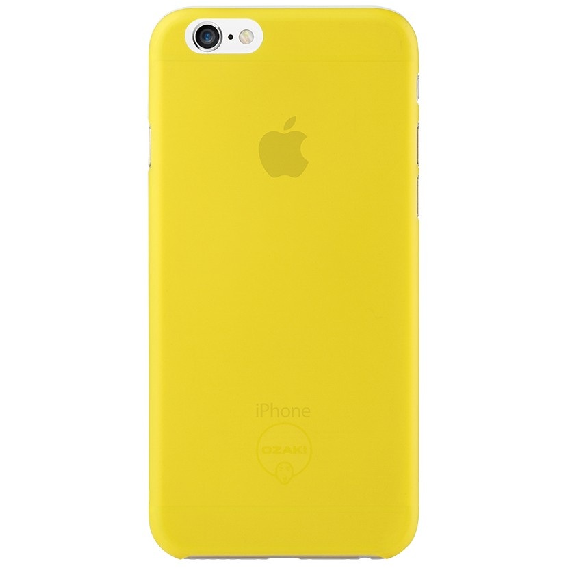 Пластиковый чехол Ozaki O!Coat 0.3 Jelly Yellow для iPhone 6/iPhone 6S