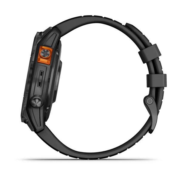 Умные часы Garmin fenix 7 Pro – Solar Edition Slate Gray with Black Band (010-02777-00)