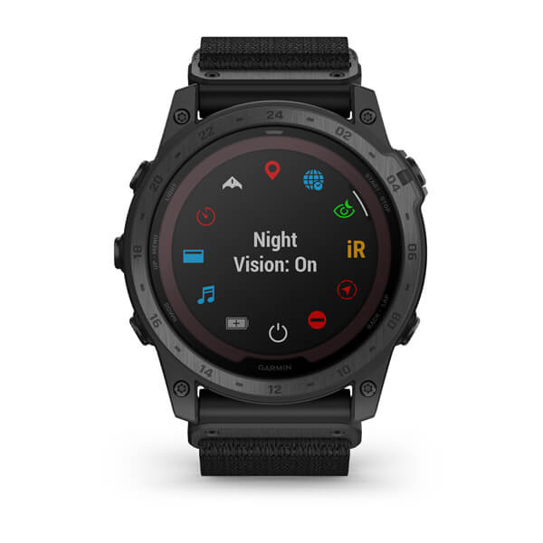Умные часы Garmin tactix 7 – Pro Edition Solar-powered tactical GPS watch with nylon band (010-02704-11)