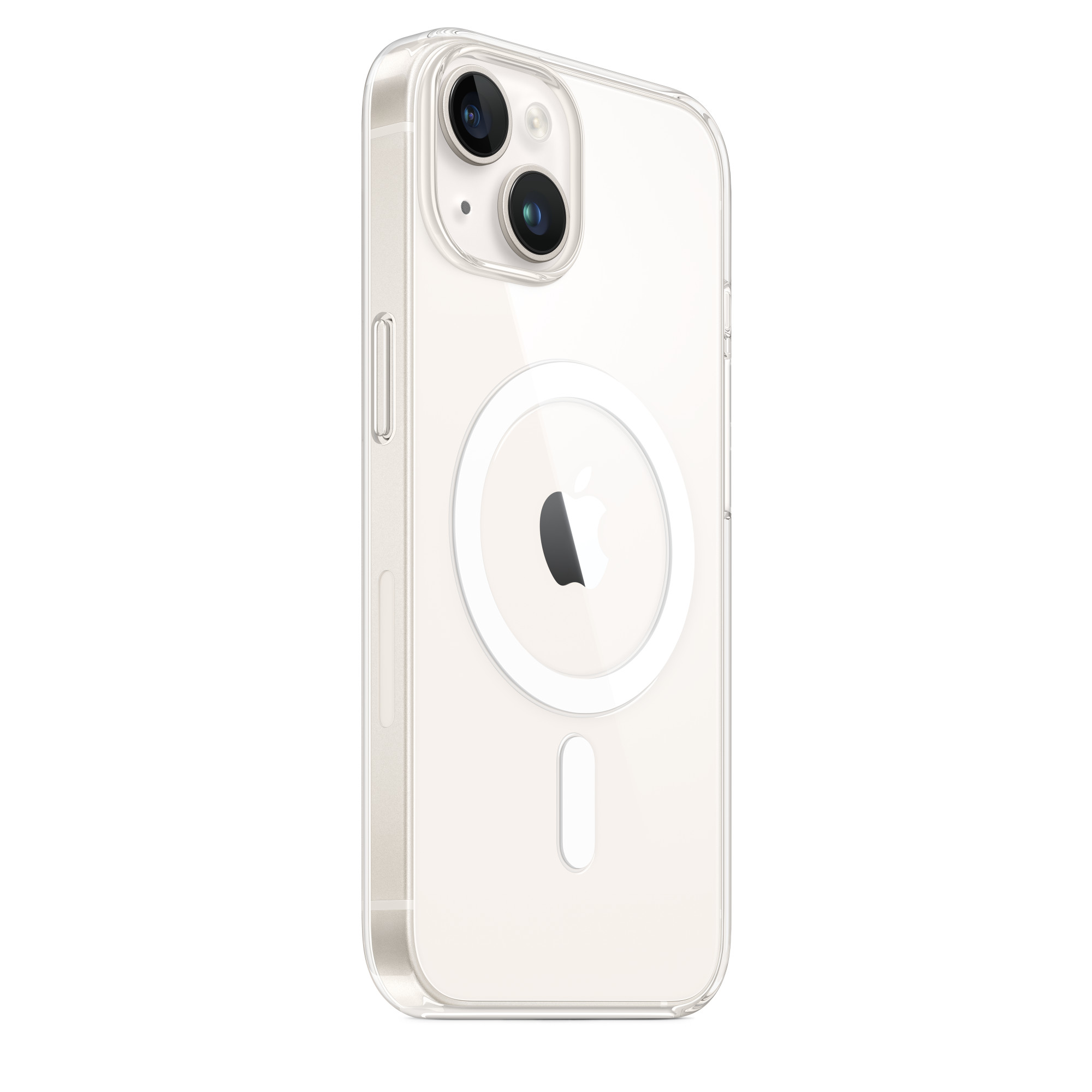 Пластиковый чехол Naturally Clear Case with MagSafe для iPhone 13/14