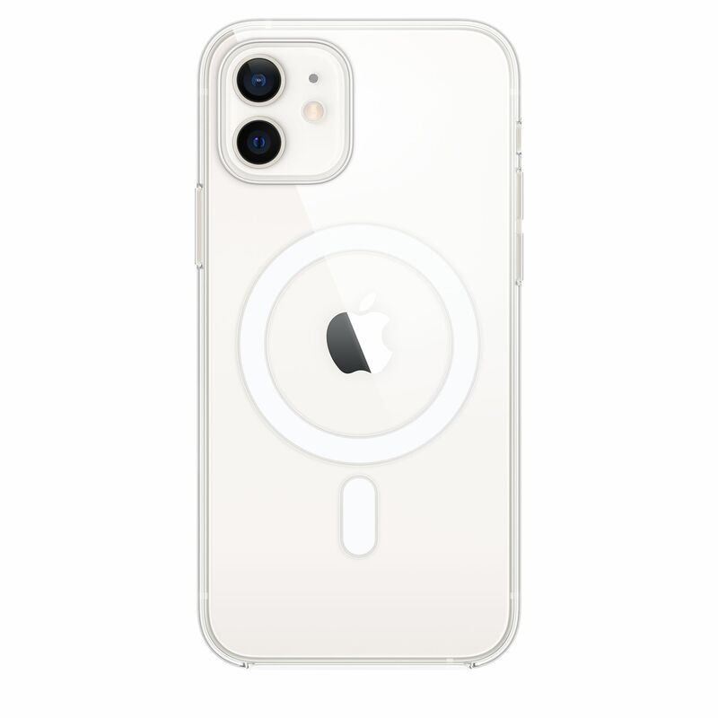 Пластиковый чехол Naturally Clear Case with MagSafe для iPhone 12/12 Pro