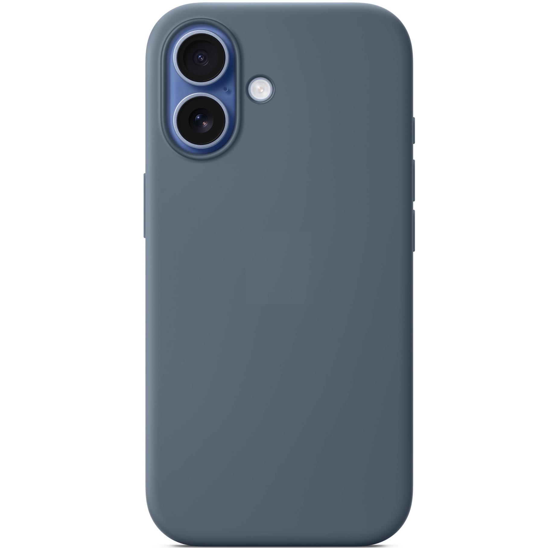 Силиконовый чехол Naturally Silicone Case with MagSafe Anchor Blue для iPhone 17