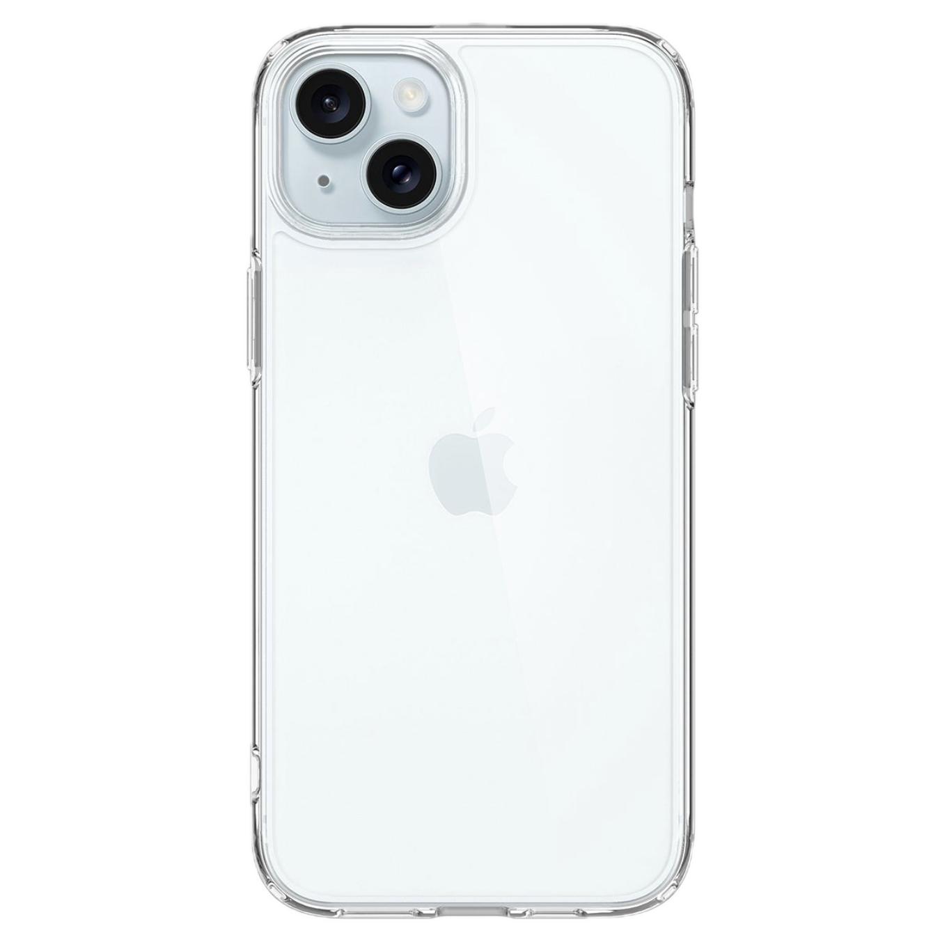 Силиконовый чехол прозрачный для iPhone 15 Plus