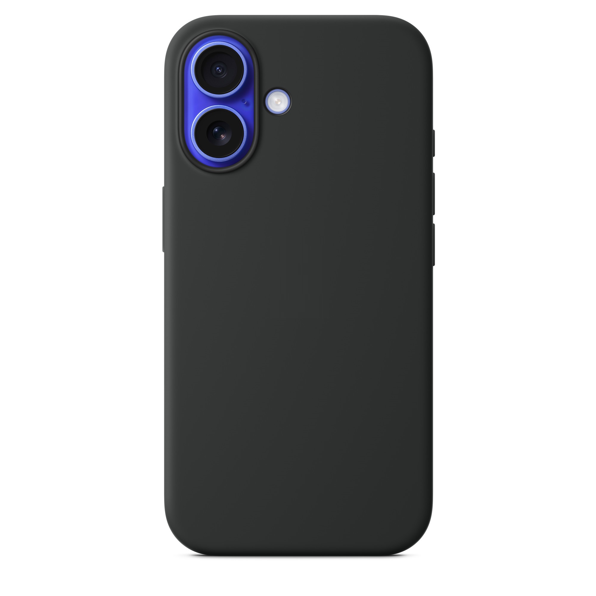 Силиконовый чехол Naturally Silicone Case with MagSafe Black для iPhone 16