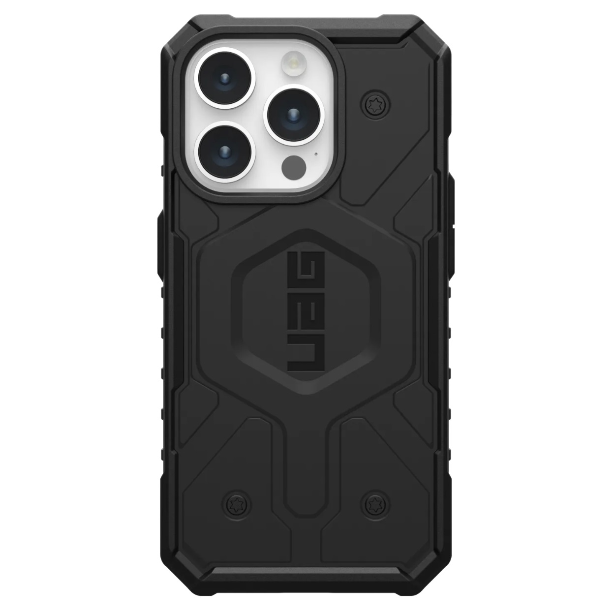 Противоударный защитный чехол UAG Pathfinder MagSafe для iPhone 15 Pro (6.1) Black
