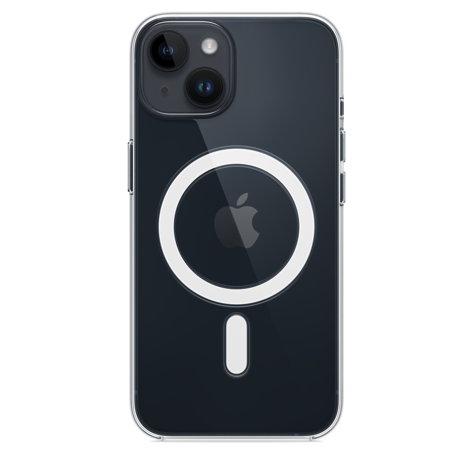 Пластиковый чехол Naturally Clear Case with MagSafe для iPhone 13/14