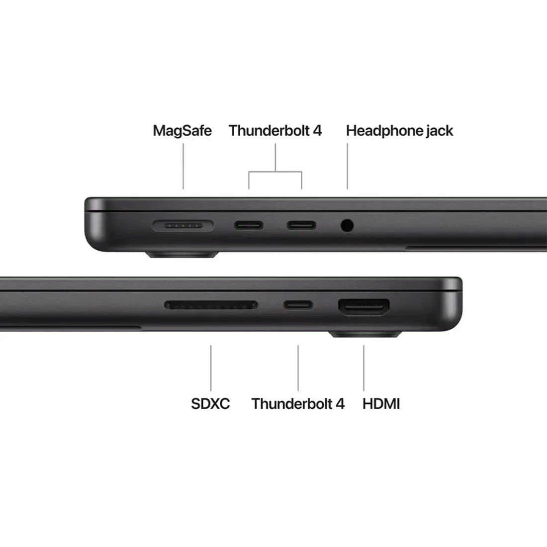 14.2 Ноутбук Apple MacBook Pro 14 2024 3024x1964, Apple M4, RAM 16 ГБ, SSD 512 ГБ, Apple graphics 10-core, macOS, MW2U3, Space Black, английская раскладка