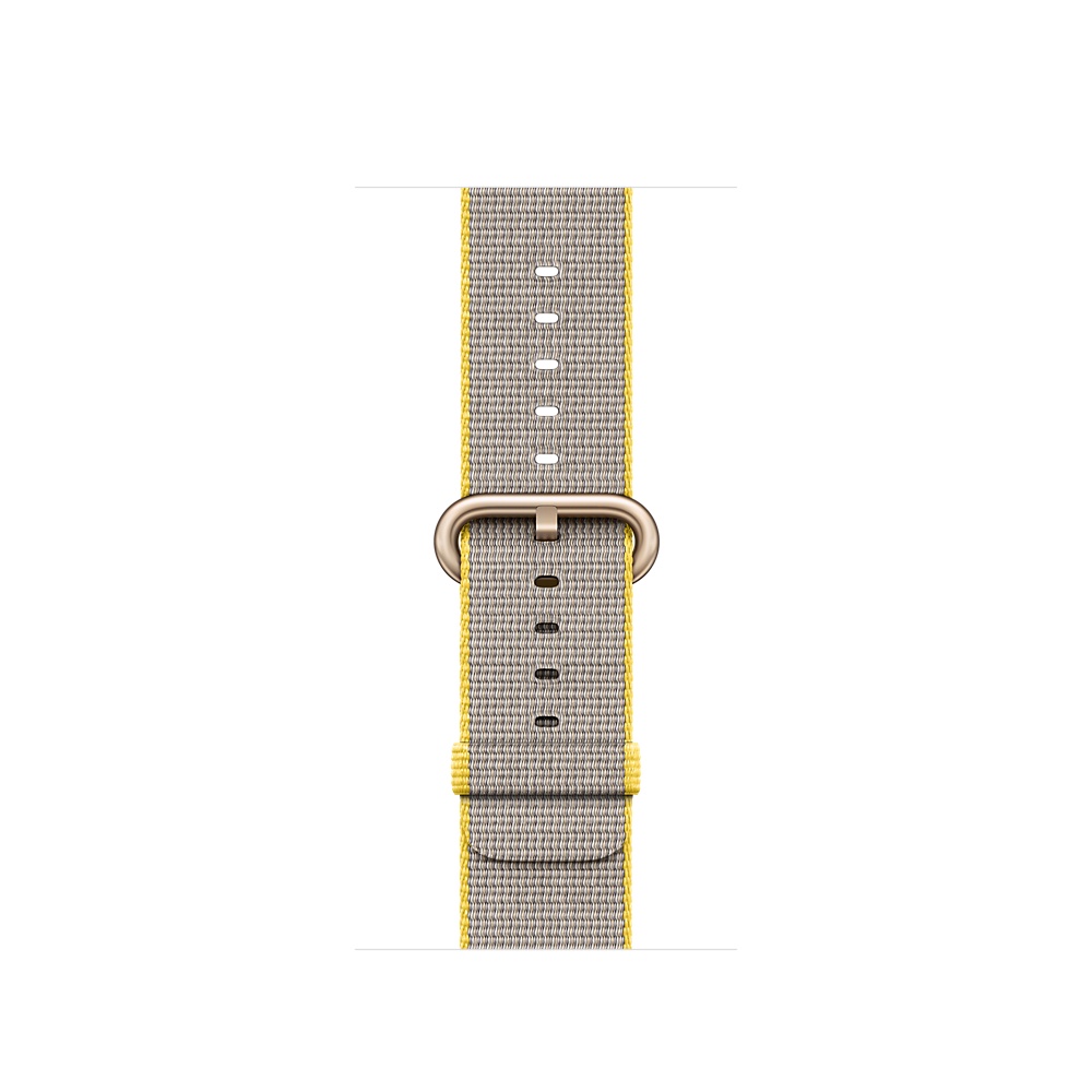 Часы Apple Watch Series 2 38mm (Gold Aluminum Case with Yellow/Light Gray Woven Nylon)