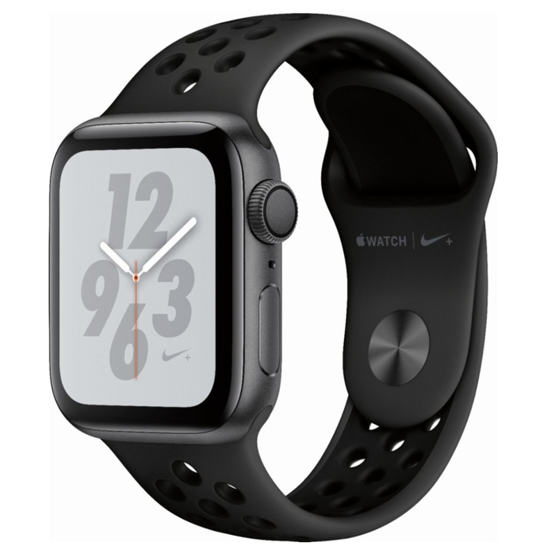 Часы Apple Watch Series 4 GPS 40mm (Space Gray Aluminum Case with Antracite/Black Nike Sport Band) (MU6J2RU/A)