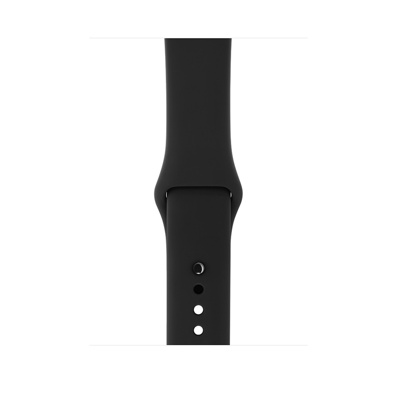 Часы Apple Watch Series 3 38mm (MTF02RU/A) (Space Gray Aluminum Case with Black Sport Band)