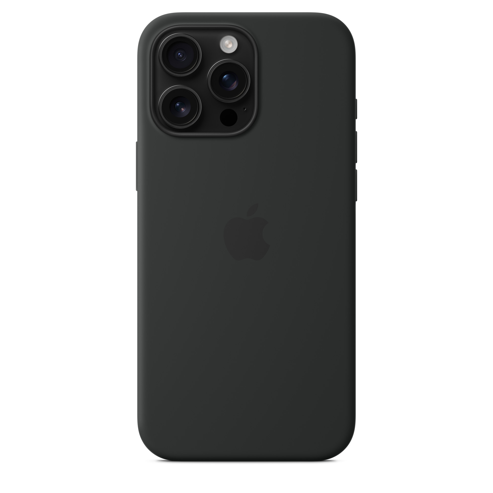 Силиконовый чехол Apple iPhone 16 Pro Max Silicone Case with MagSafe – Black (MYYT3ZM/A)