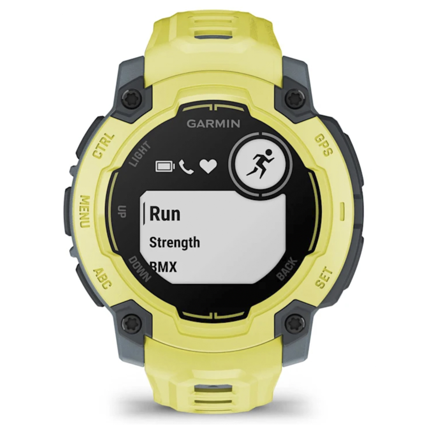 Умные часы Garmin Instinct E – 45 mm Electric Lime with Electric Lime Band (010-02933-01)