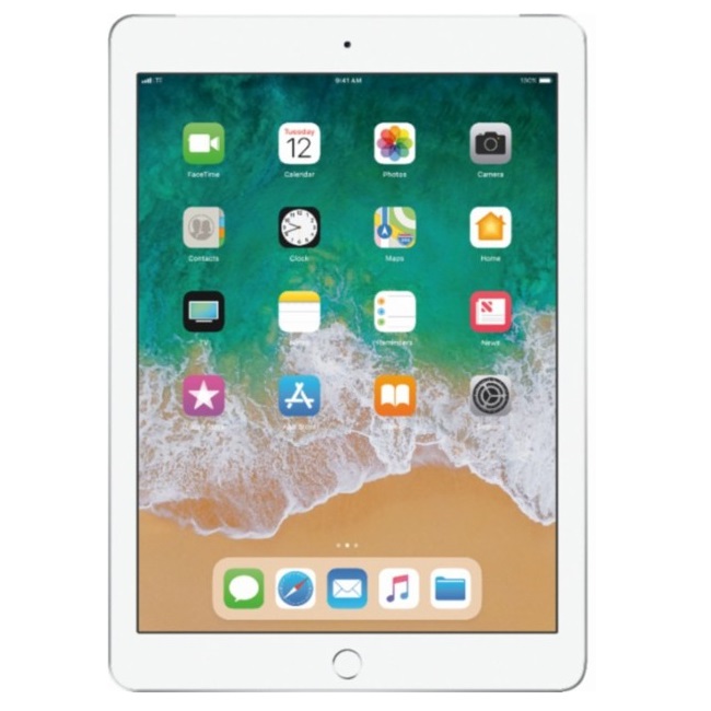 Планшет Apple iPad (2018) 128Gb Wi-Fi + Cellular Silver (MR732RU/A)