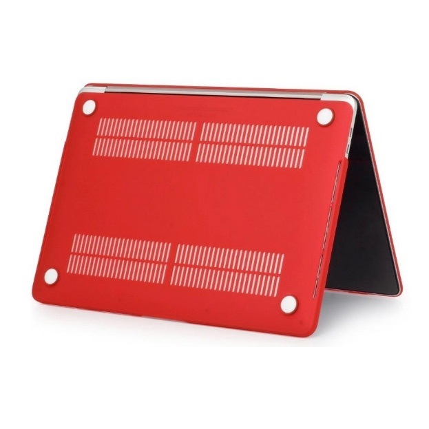 Чехол-накладка Gurdini HardShell Case Matte Red для Apple MacBook Pro 13 Touch Bar 2016/2021