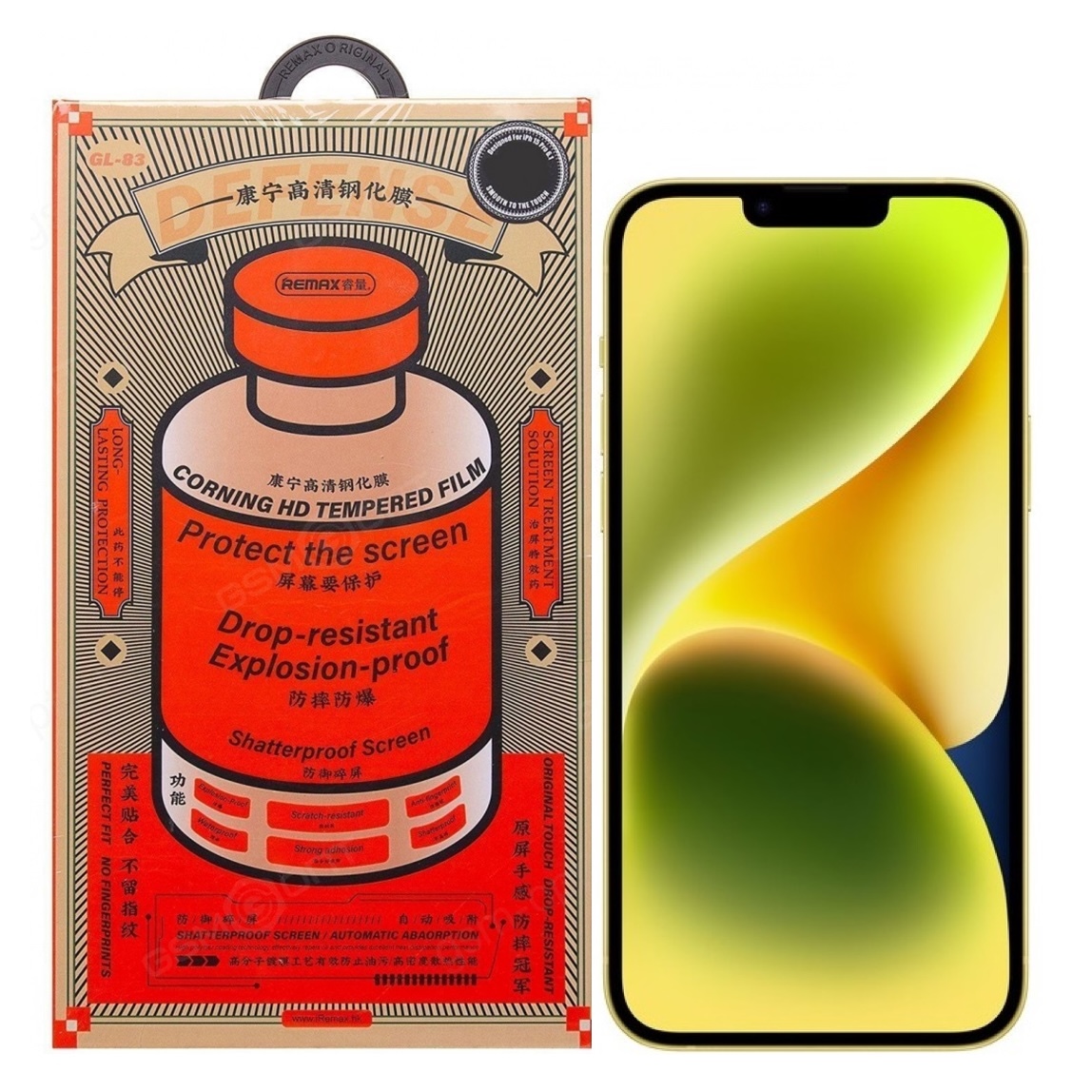 Защитное стекло Remax Full Cover (GL-83) для iPhone 14 Plus