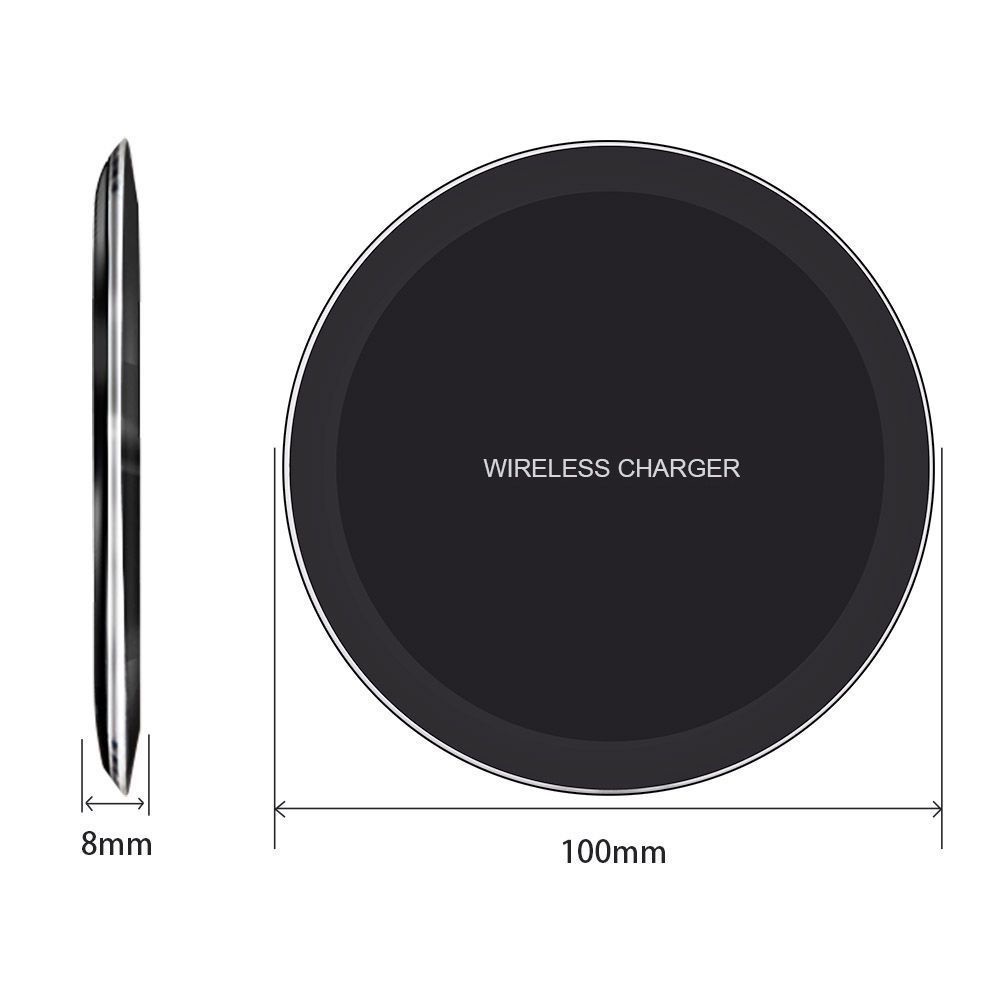Беспроводная зарядка ESVNE (5W) (E02-W01-5W) Qi Wireless Charger Black