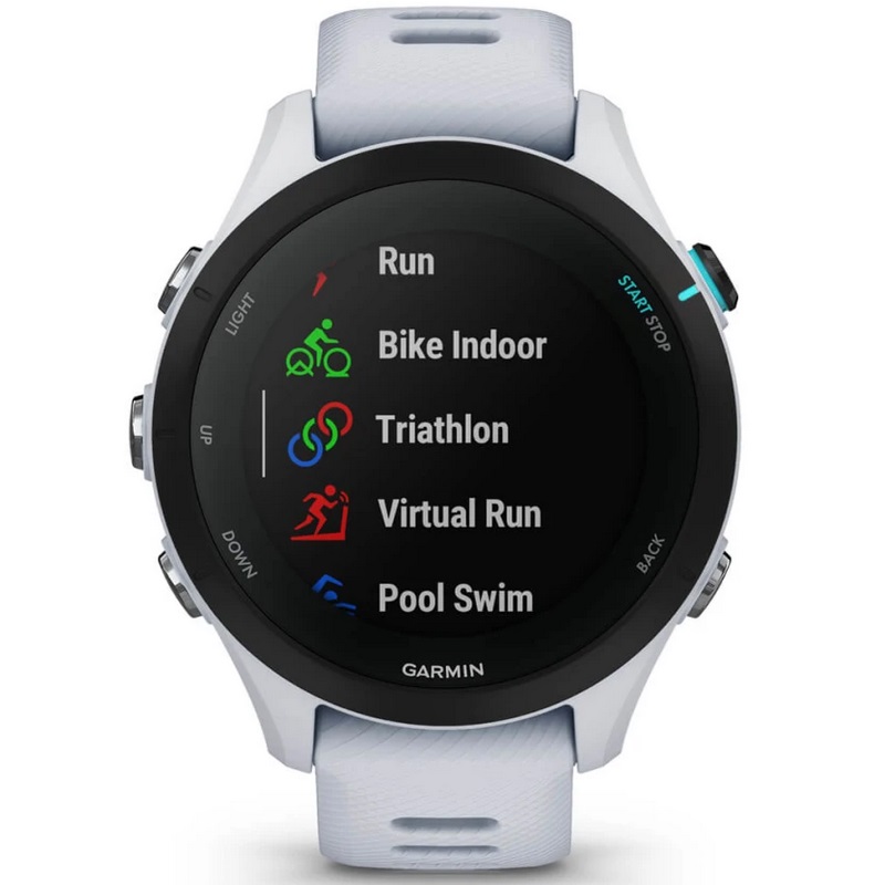 Умные часы Garmin Forerunner 255 Music Whitestone (010-02641-31)