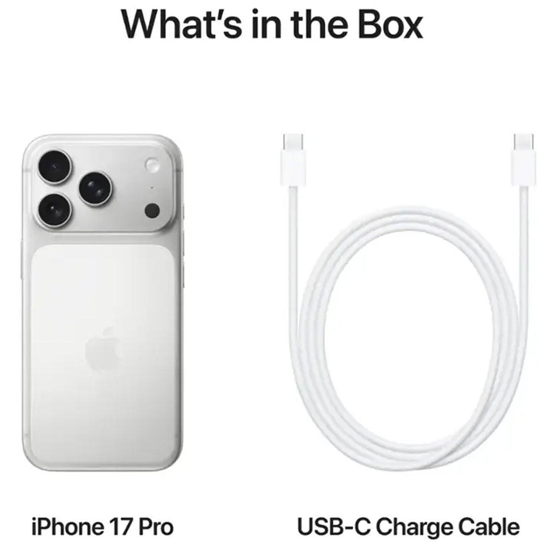 Смартфон Apple iPhone 17 Pro 512GB Silver (eSIM)