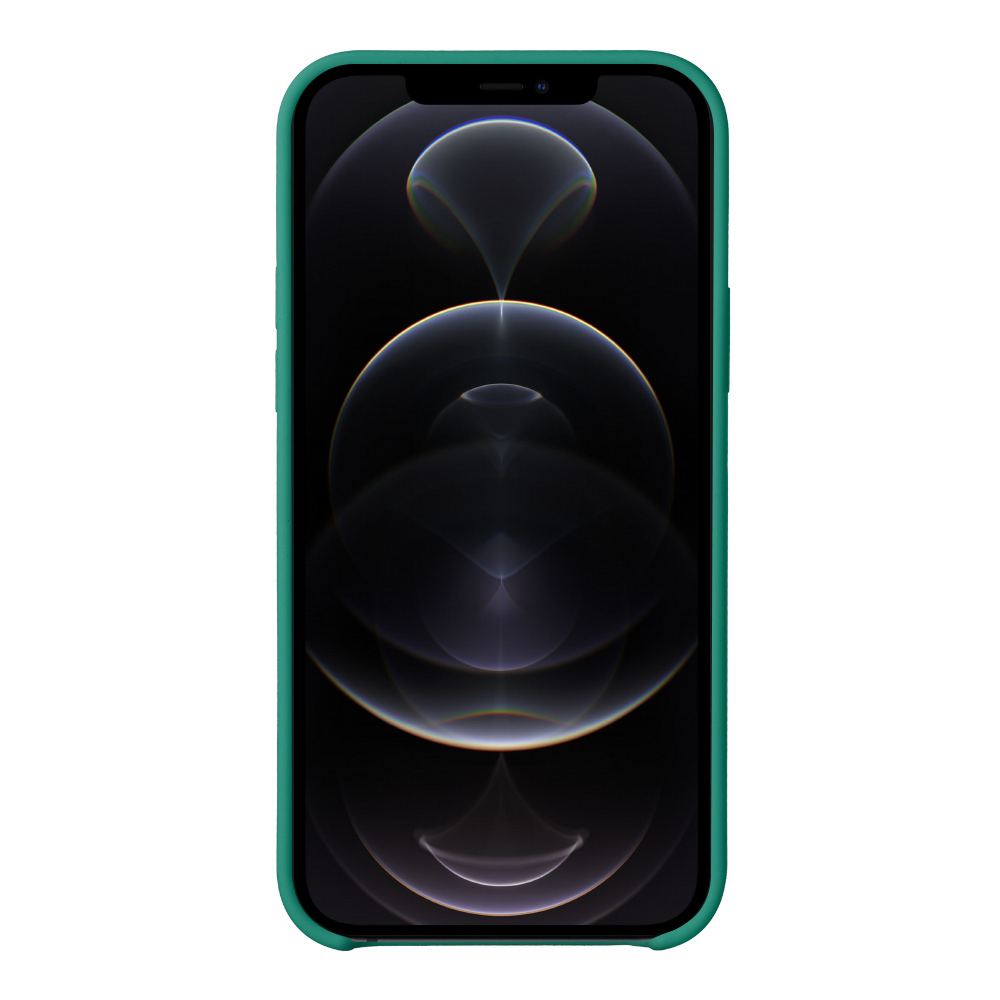 Чехол Deppa Liquid Silicone Case Green (87719) для Apple iPhone 12/12 Pro