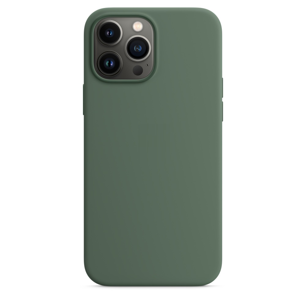 Силиконовый чехол Naturally Silicone Case with MagSafe Eucalyptus для iPhone 13 Pro Max