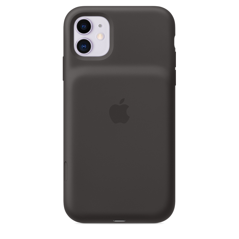 Силиконовый чехол-аккумулятор Apple Smart Battery Case Black (MWVH2ZM/A) для iPhone 11