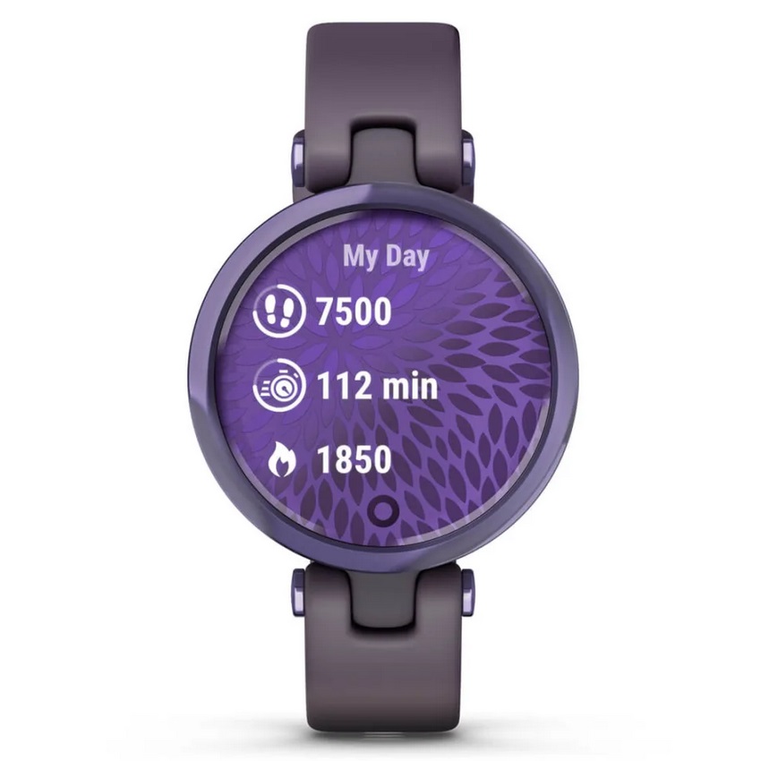 Умные часы Garmin Lily - Sport Edition Midnight Orchid Bezel with Deep Orchid Case and Silicone Band (010-02384-12)