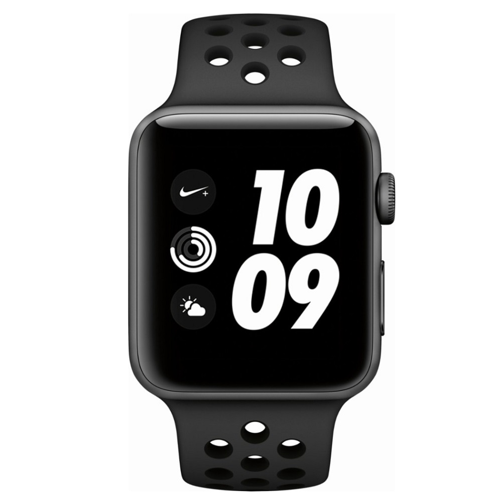 Часы Apple Watch Series 3 42mm (MTF42RU/A) (Space Gray Aluminum Case with Antracite/Black Nike Sport Band)
