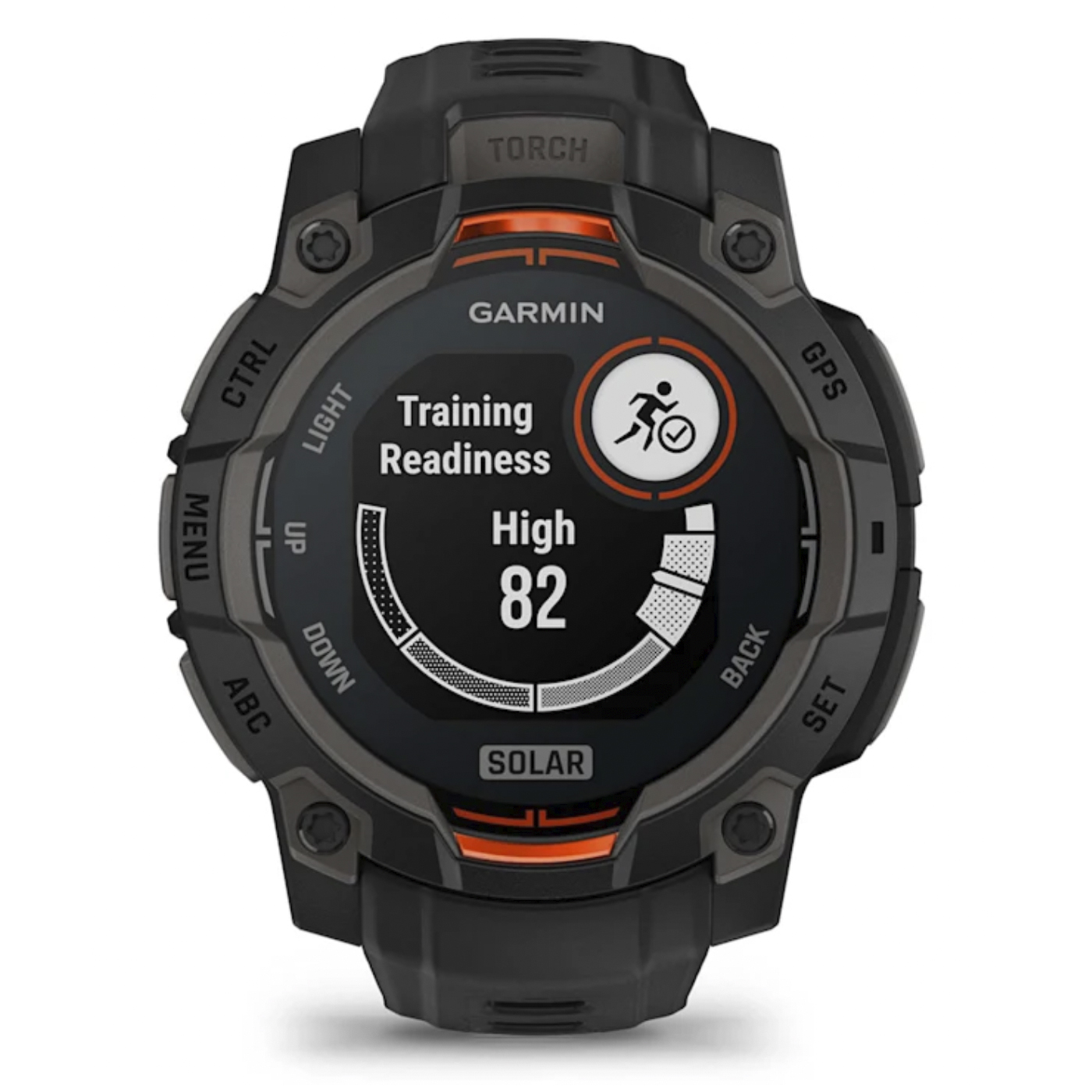 Умные часы Garmin Instinct 3 – 45 mm, Solar Black with black band (010-02934-00)