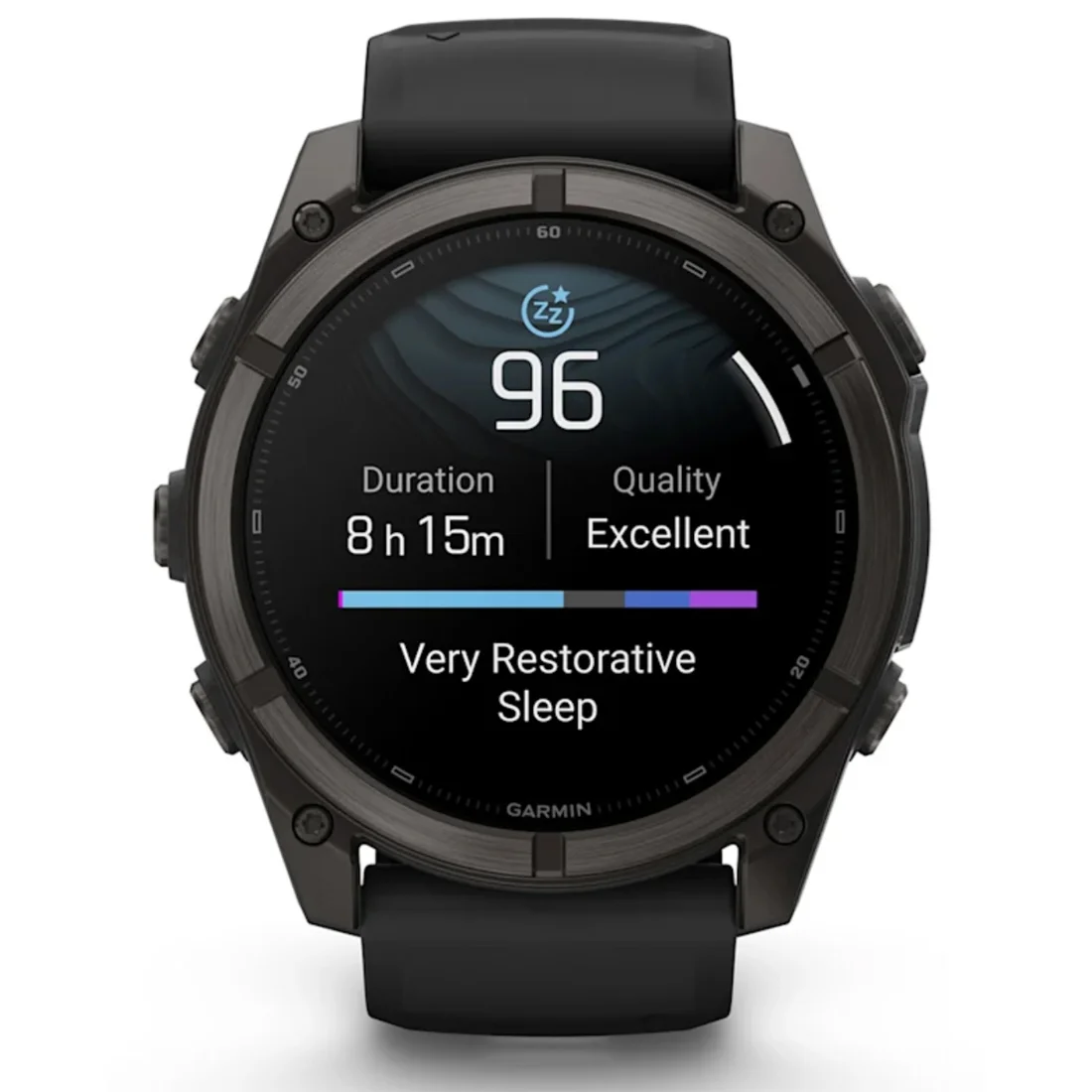 Умные часы Garmin fenix 9 - 51 mm Carbon Gray DLC Titanium with Black/Pebble Grey Silicone Band (010-04763-11)