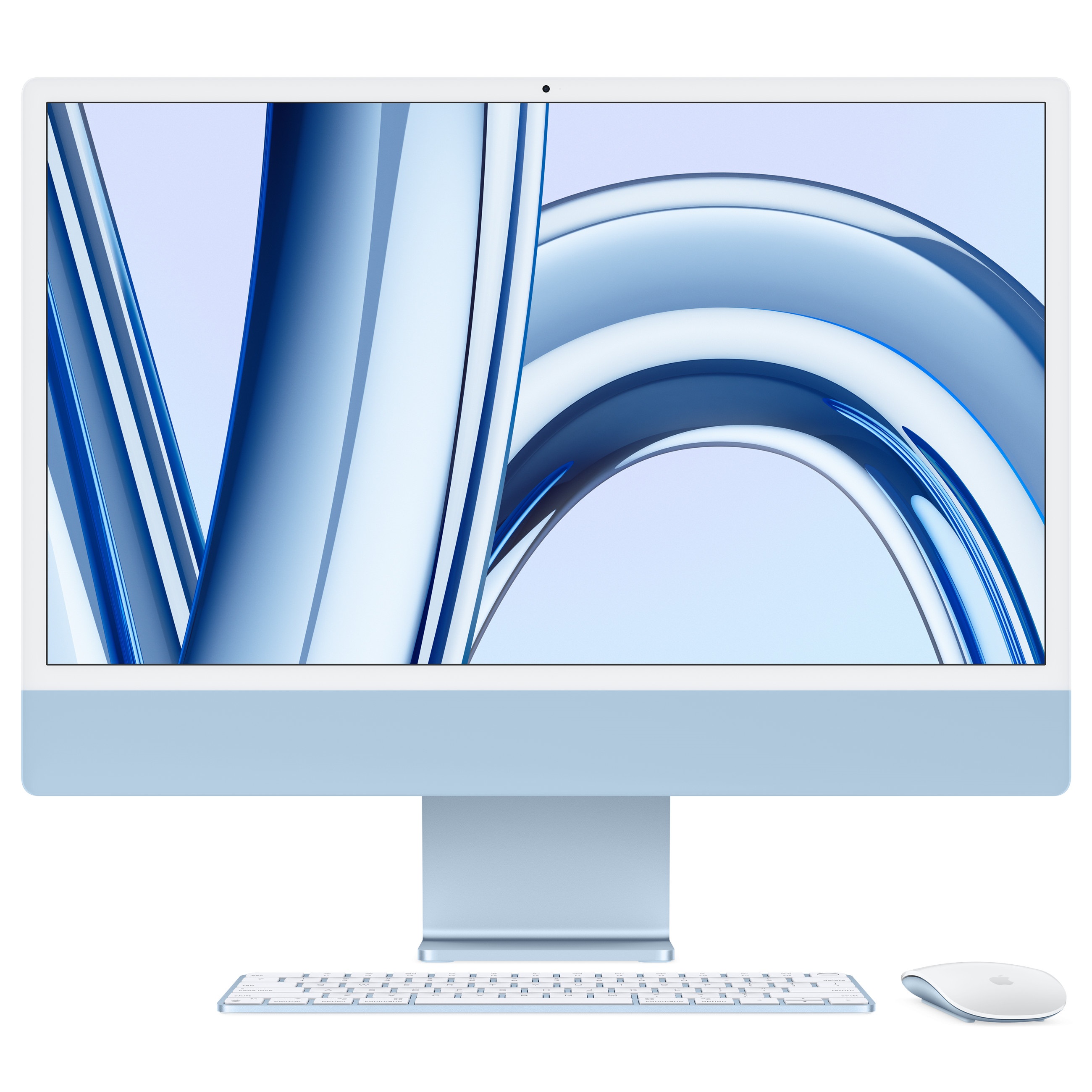 Моноблок Apple iMac 24 4.5K 2023 Blue (Z1A0000BT) M3/24GB/2TB SSD/Apple graphics 10-core/Wi-Fi/BT/MacOS/русская раскладка