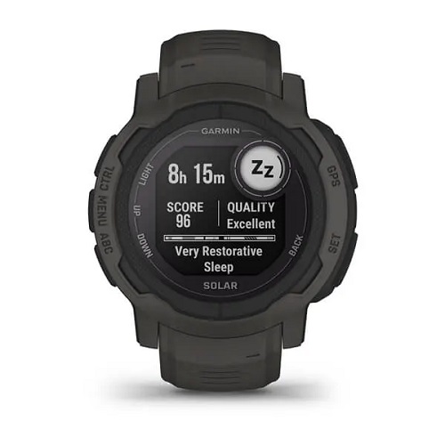 Умные часы Garmin Instinct 2 Solar Graphite (010-02627-00)