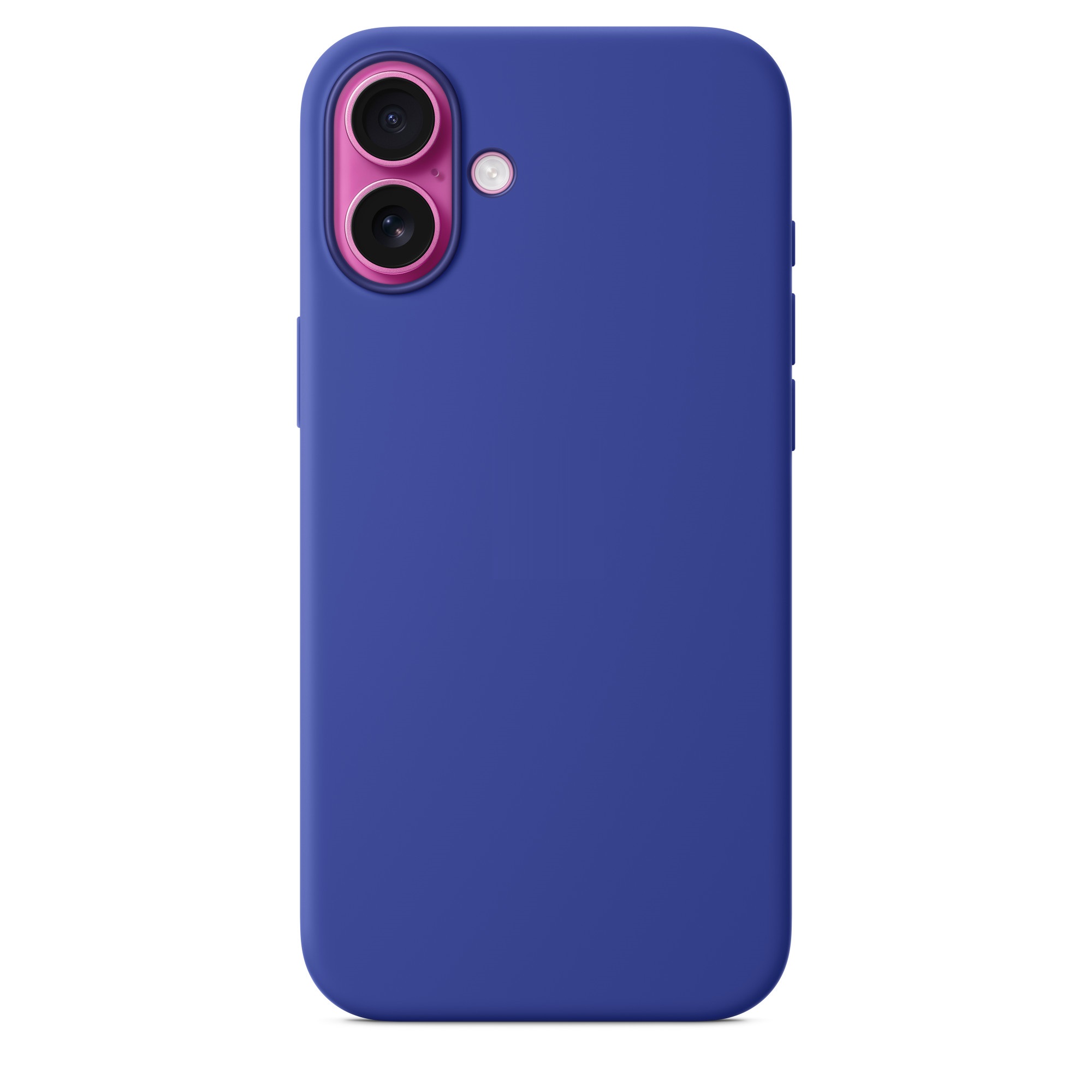 Силиконовый чехол Naturally Silicone Case with MagSafe Ultramarine для iPhone 16 Plus