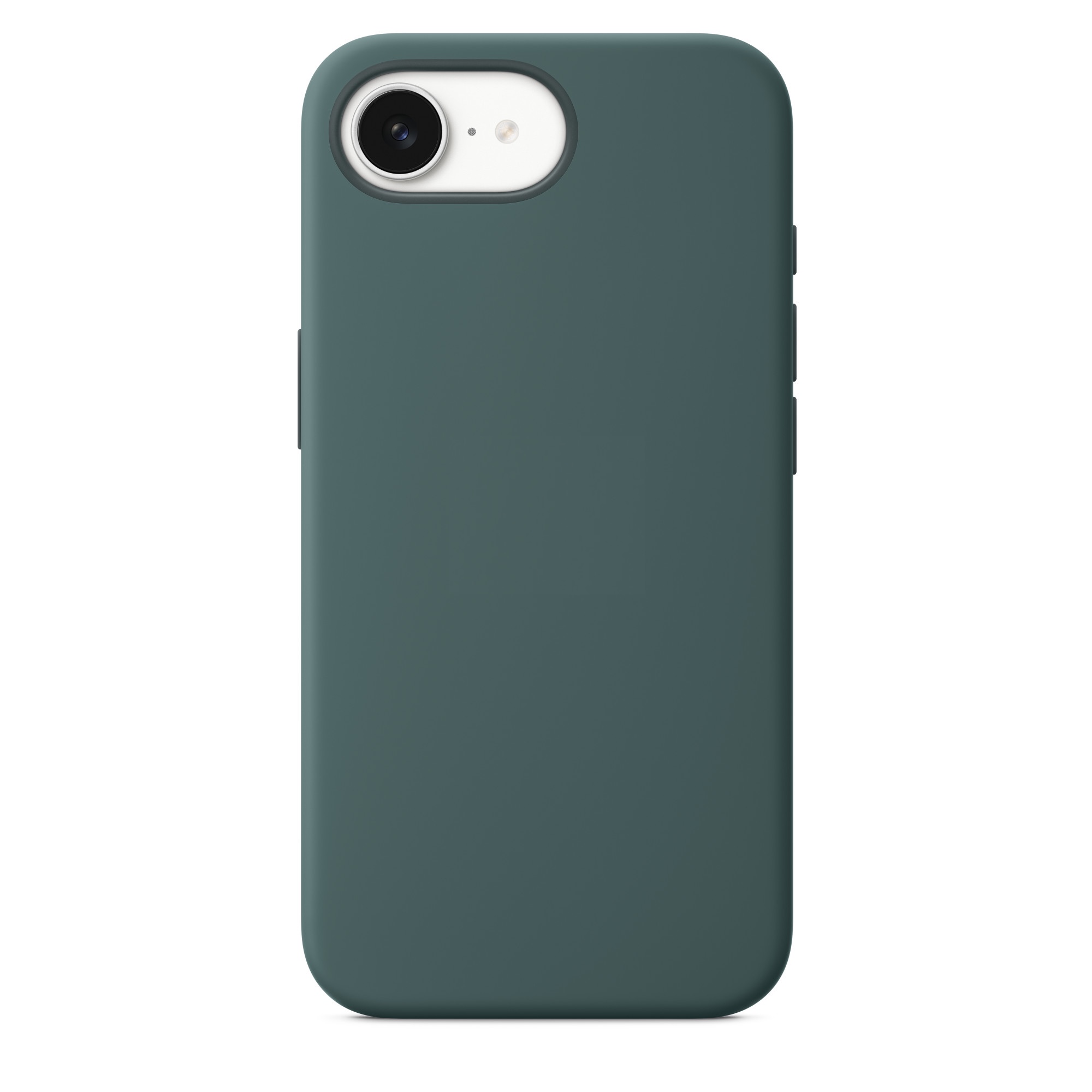 Силиконовый чехол Naturally Silicone Case with MagSafe Lake Green для iPhone 16e