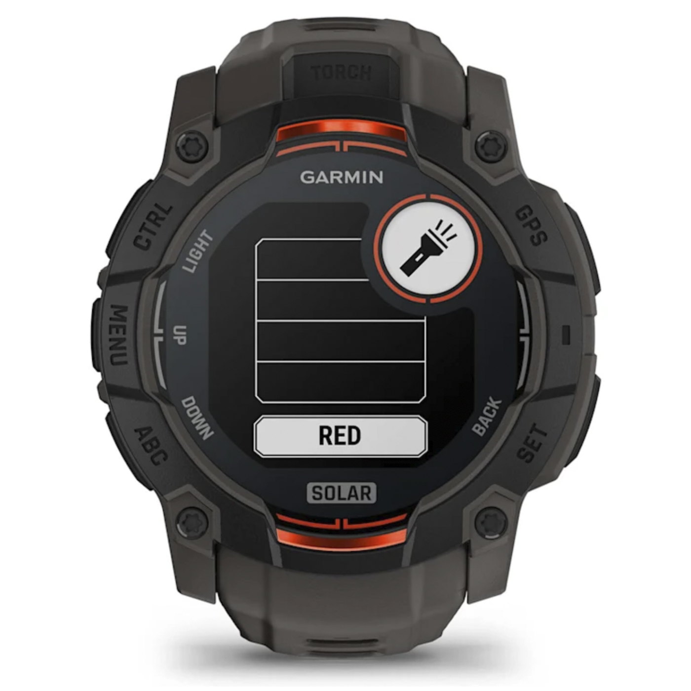 Умные часы Garmin Instinct 3 – 50 mm, Solar Black with Charcoal Band (010-02935-00)