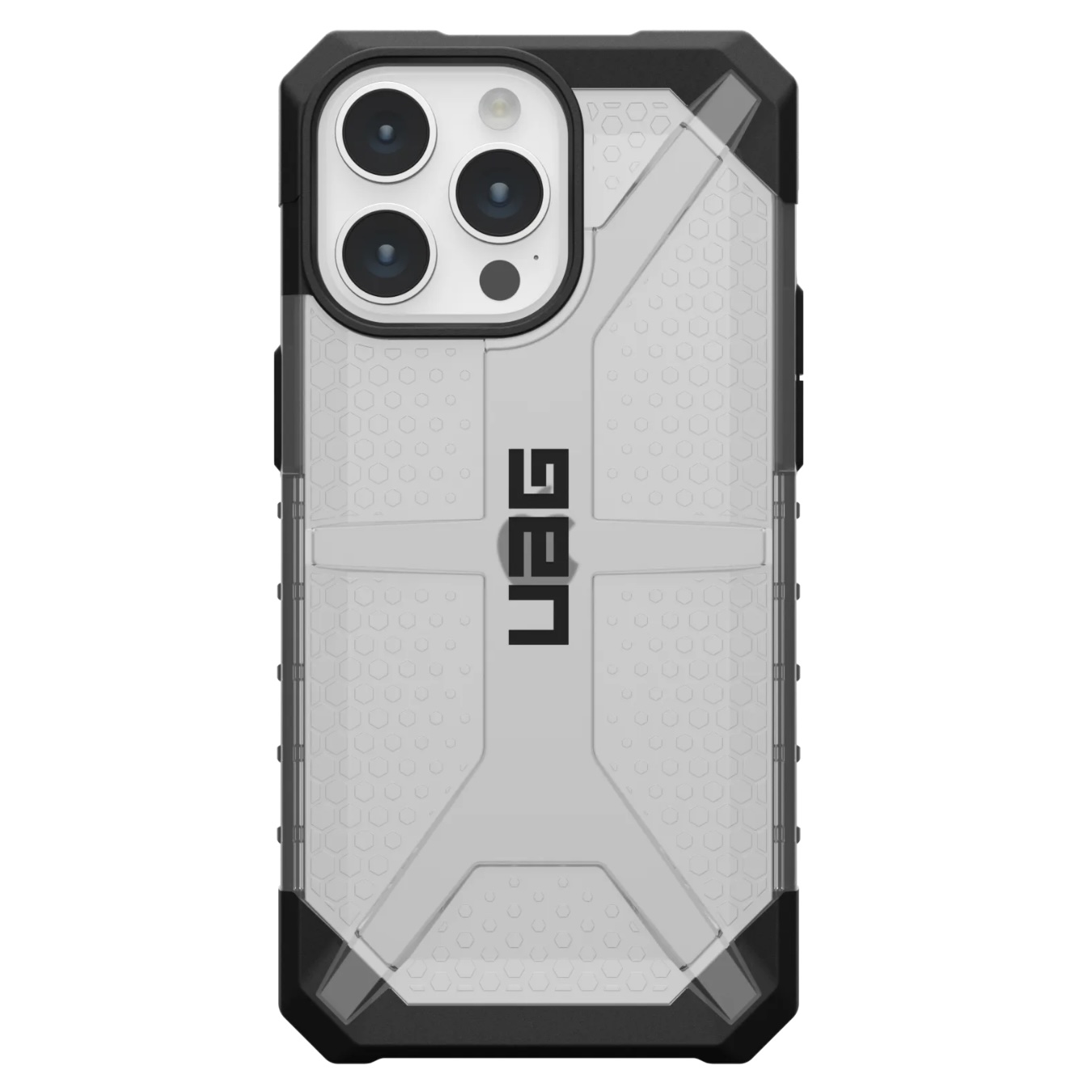 Противоударный защитный чехол UAG Plasma для iPhone 15 Pro Max (6.7) Ice
