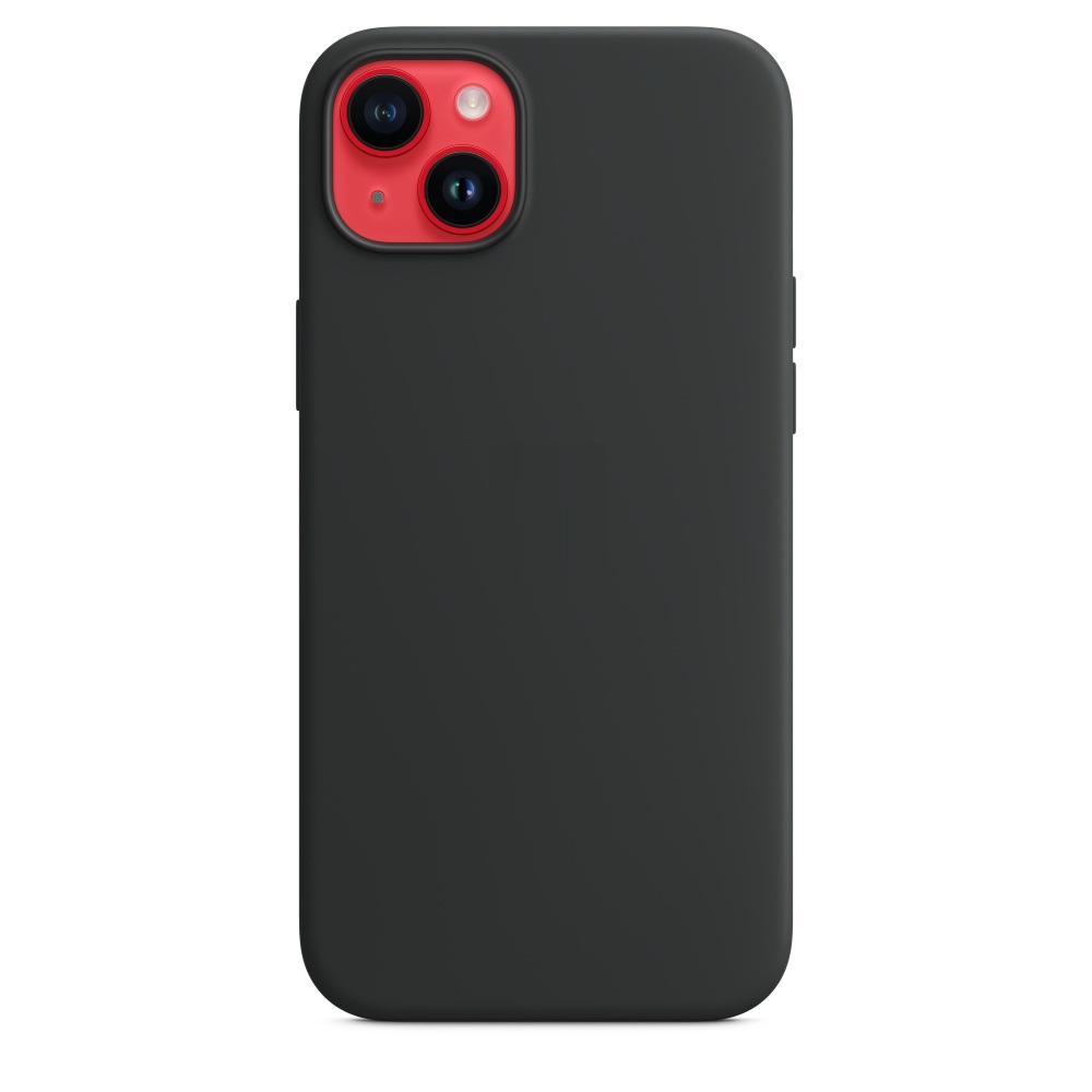 Силиконовый чехол Naturally Silicone Case with MagSafe Midnight для iPhone 14 Plus