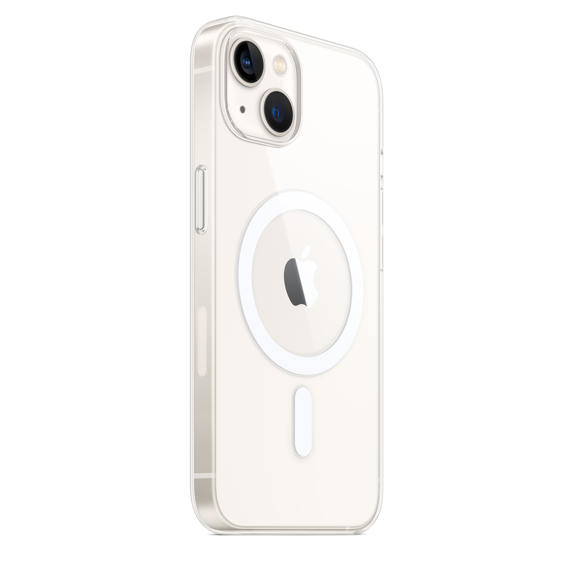 Пластиковый чехол Naturally Clear Case with MagSafe для iPhone 13/14