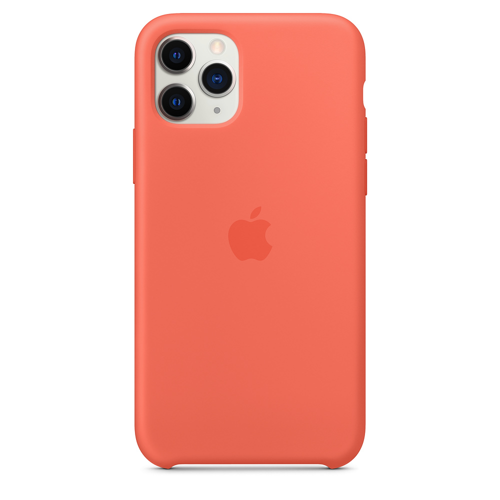 Силиконовый чехол Apple iPhone 11 Pro Silicone Case - Clementine (MWYQ2ZM/A) для iPhone 11 Pro