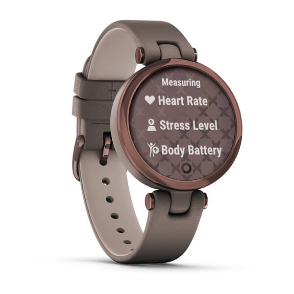 Умные часы Garmin Lily - Classic Edition Dark Bronze Bezel with Paloma Case and Italian Leather Band (010-02384-B0)