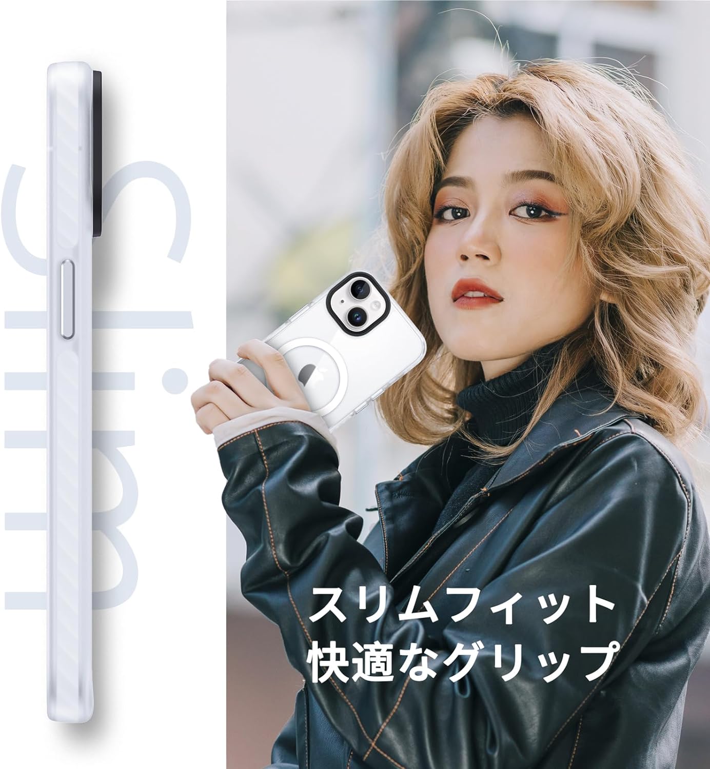 Чехол Gurdini Nano Series with Magsafe White для iPhone 15