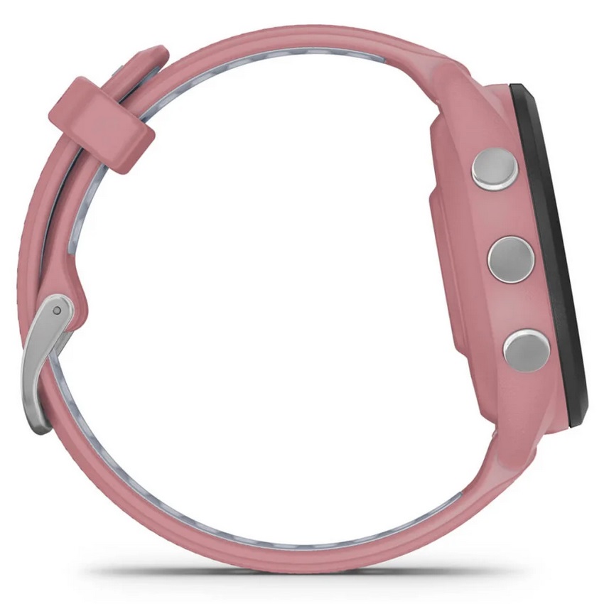 Умные часы Garmin Forerunner 265S Black Bezel with Light Pink Case and Light Pink/Whitestone Silicone Band (010-02810-15)