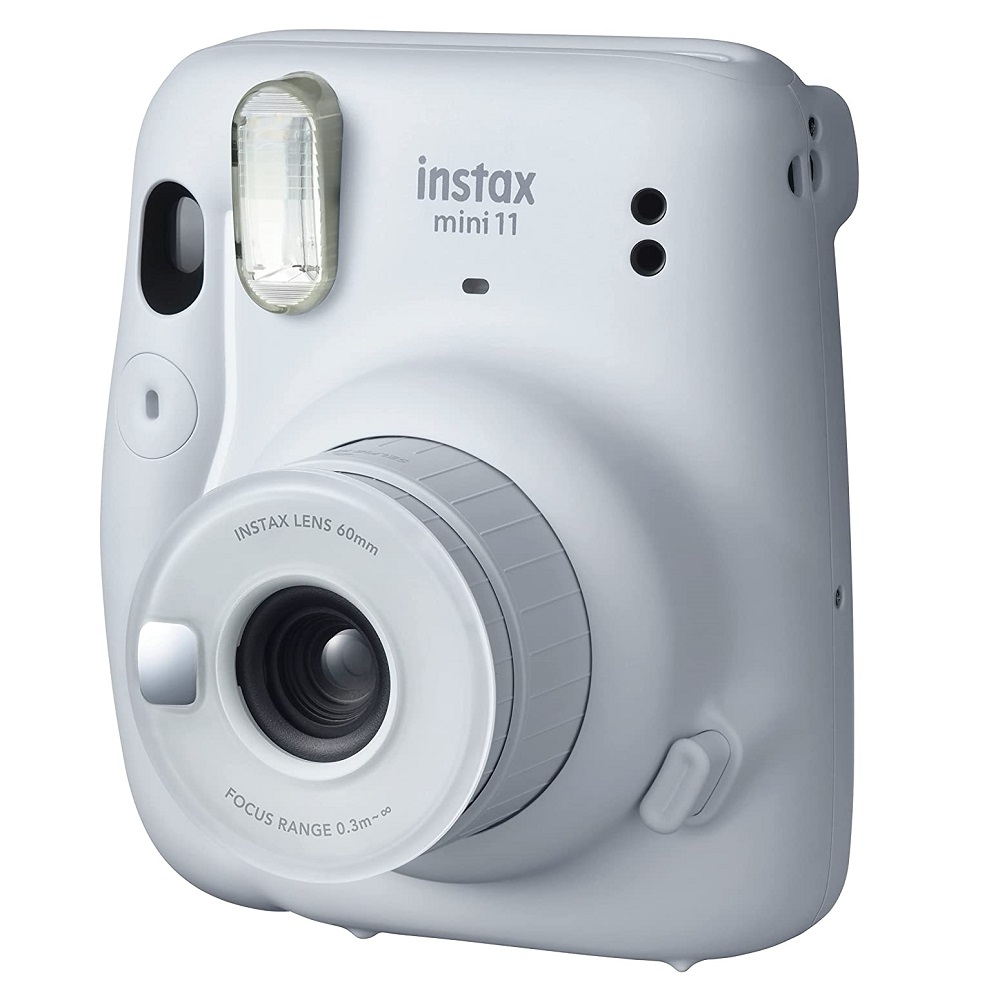 Фотоаппарат моментальной печати Fujifilm Instax Mini 11, печать снимка 62x46 мм, ice white