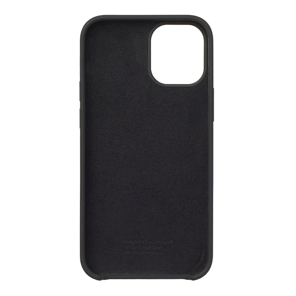 Чехол Deppa Liquid Silicone Case Black (87706) для Apple iPhone 12 mini