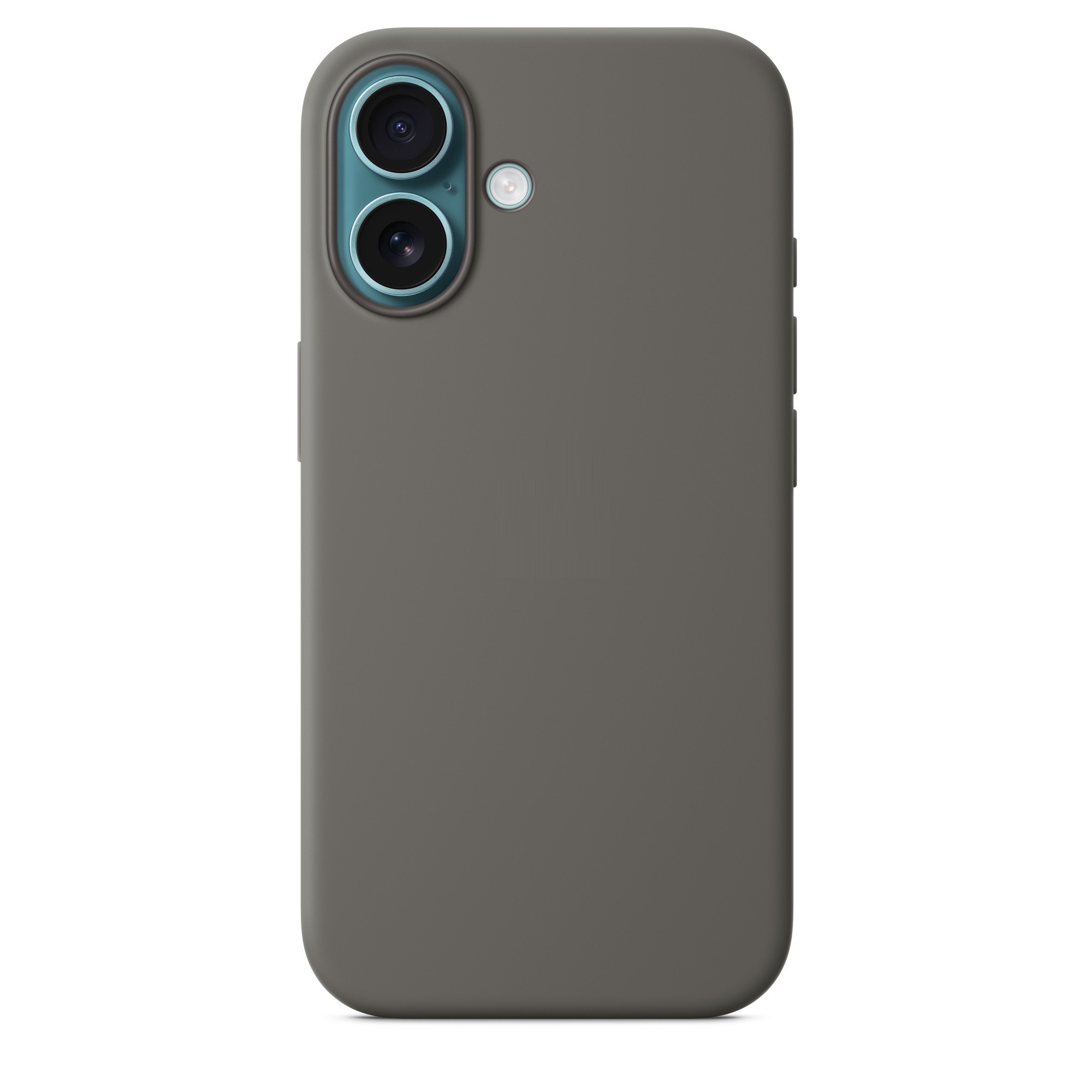 Силиконовый чехол Naturally Silicone Case with MagSafe Stone Gray для iPhone 16