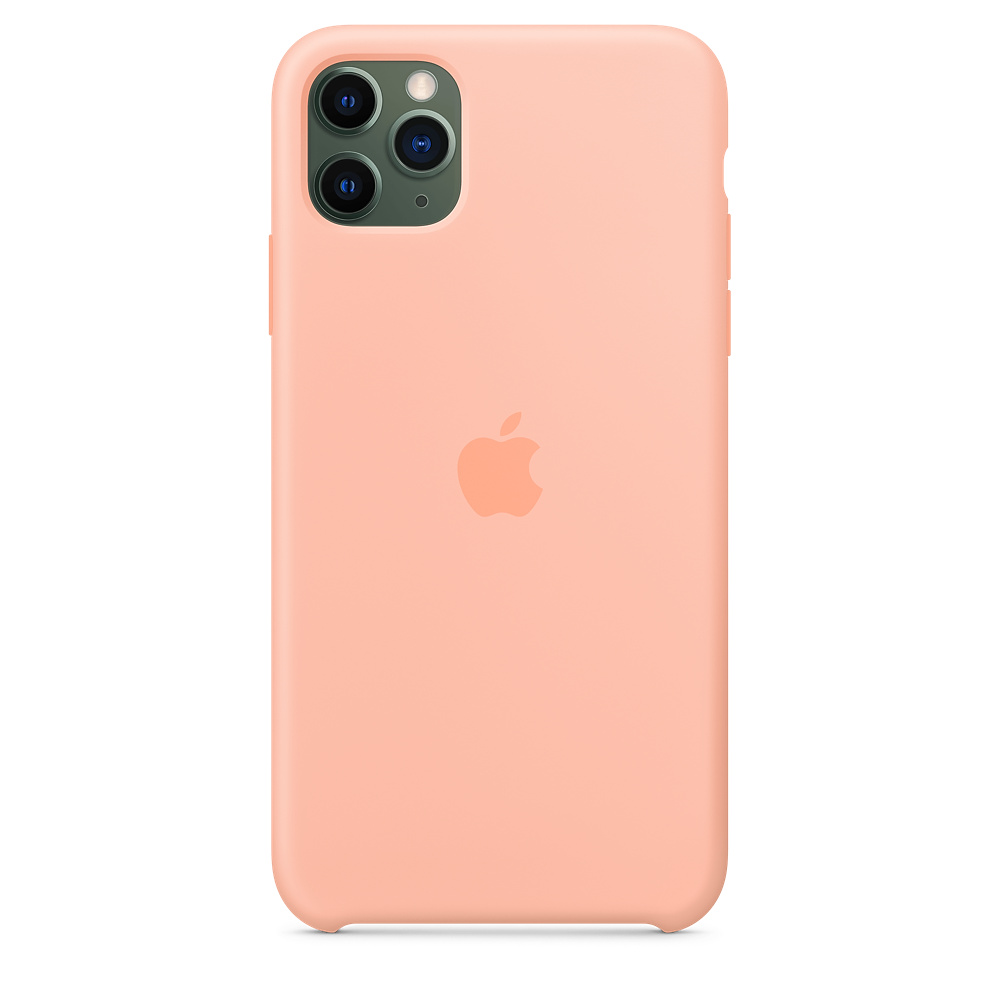 Силиконовый чехол Apple iPhone 11 Pro Max Silicone Case - Grapefruit (MY1H2ZM/A) для iPhone 11 Pro Max