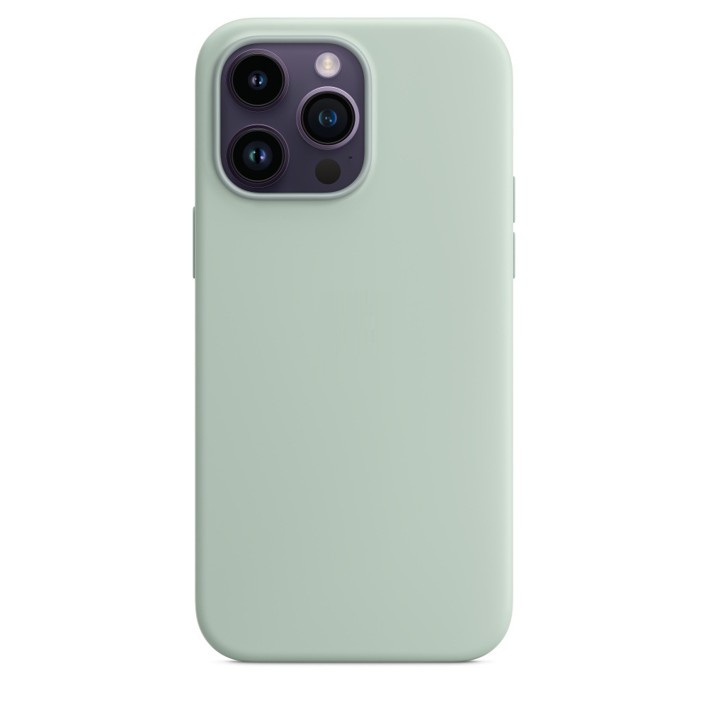 Силиконовый чехол Naturally Silicone Case with MagSafe Succulent для iPhone 14 Pro Max